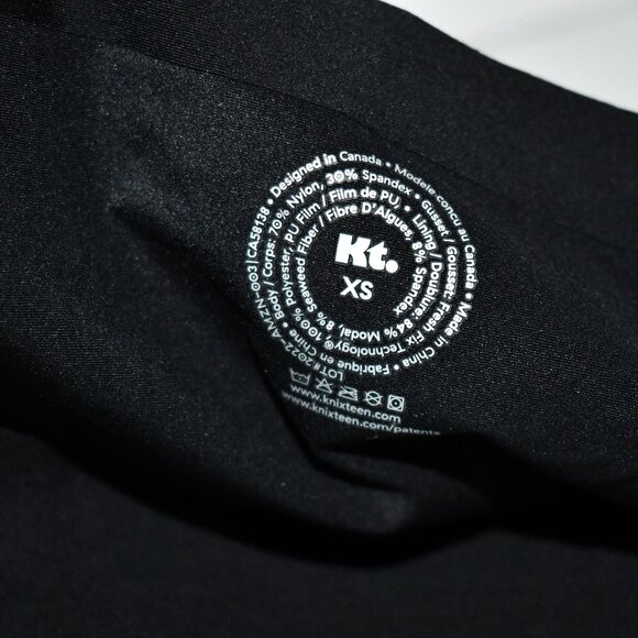 KNIX Kt Teen Super Leakproof Bikini Period Underwear Black XS #KT213XS NEW W OU - Picture 3 of 3